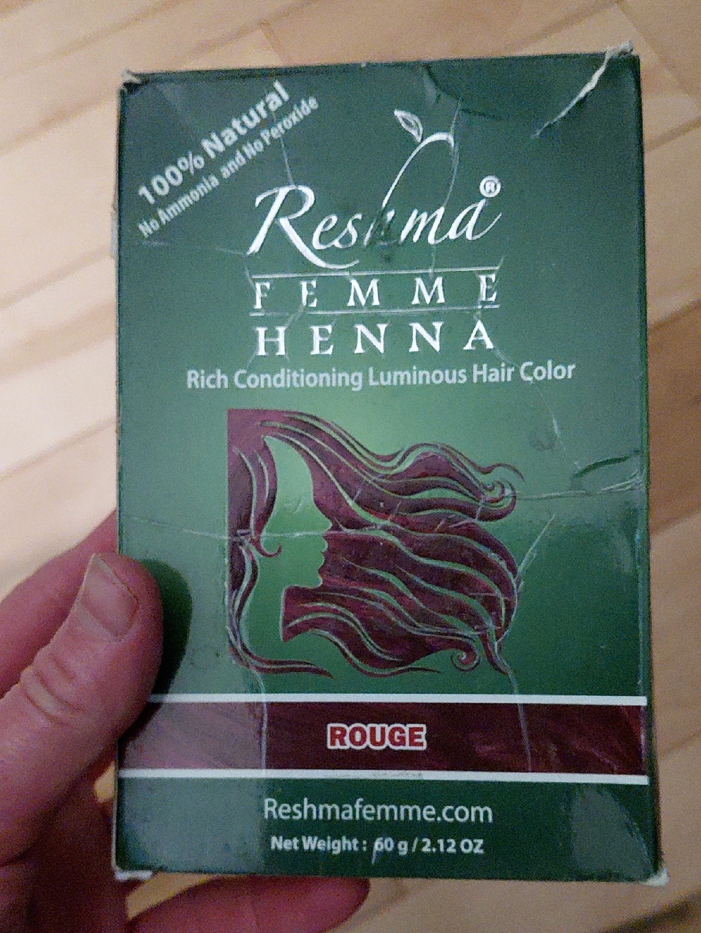 Femme Henna Rouge - Rich Conditioning Red Hair Color